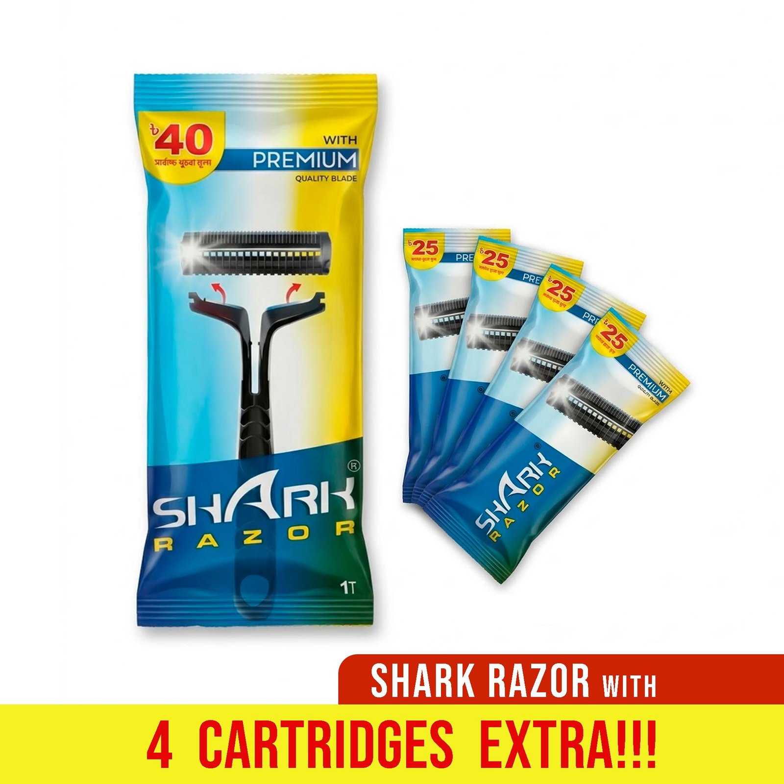 Combo4 1 Shark Razor